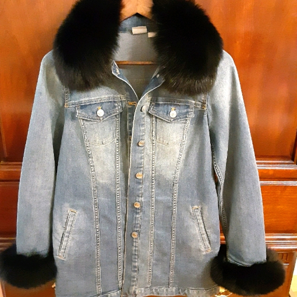 Rabbit Fur Jean Coat